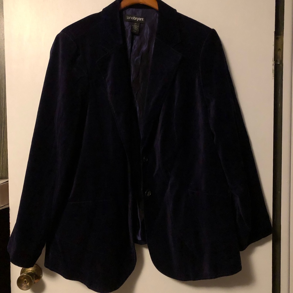 Dark purple Lane Bryant blazer